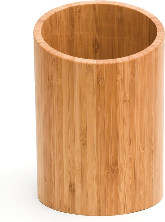 Lipper International 8827 Bamboo Wood Kitchen Tool Holder, 5-1/2" x 8"