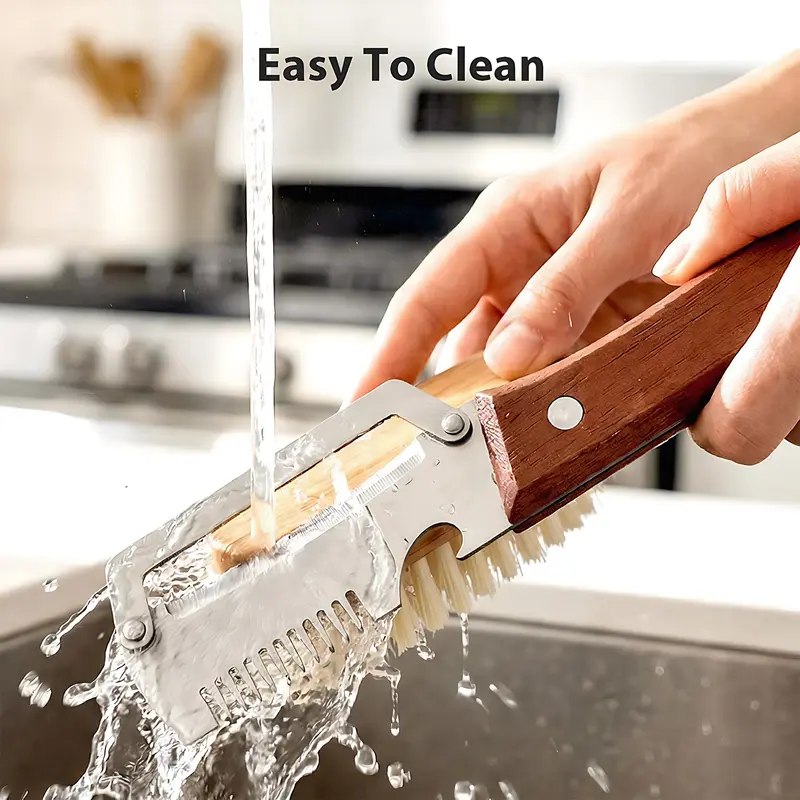 Multi-Functional Vegetable Peeler for Kitchen, Ultra-Sharp Stainless Steel Blade with Wooden Handle and Bottle Opener, For Vegetables or Fruits that Need to Be Peeled (2 Pcs)Summervibes summerwins