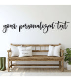 Personalized Custom Name Wood Sign in 27 Fonts