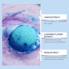 Jaysuing 30gx6pcs Bubble Bath Bombs Aroma Exfoliating Relief Relaxing Aromatherapy Body Wash Cleansing Floral Scent Bombs Shower