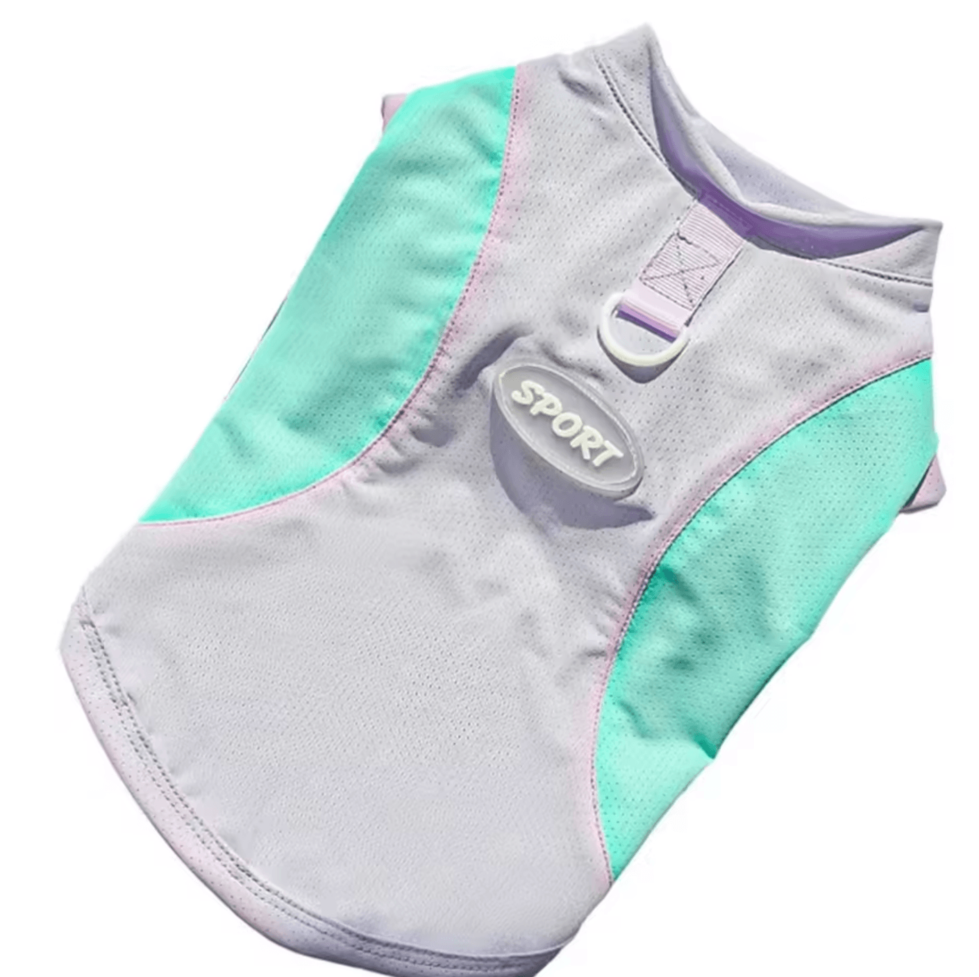 Breathable Mesh Cooling Dog Vest – Lightweight Ice Silk Summer Shirt for Large Dogs